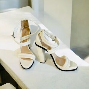BARBARA BUI PARIS White Sandals Size 37